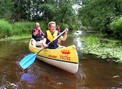 Canoeing and hiking in the ancient Gauja valley