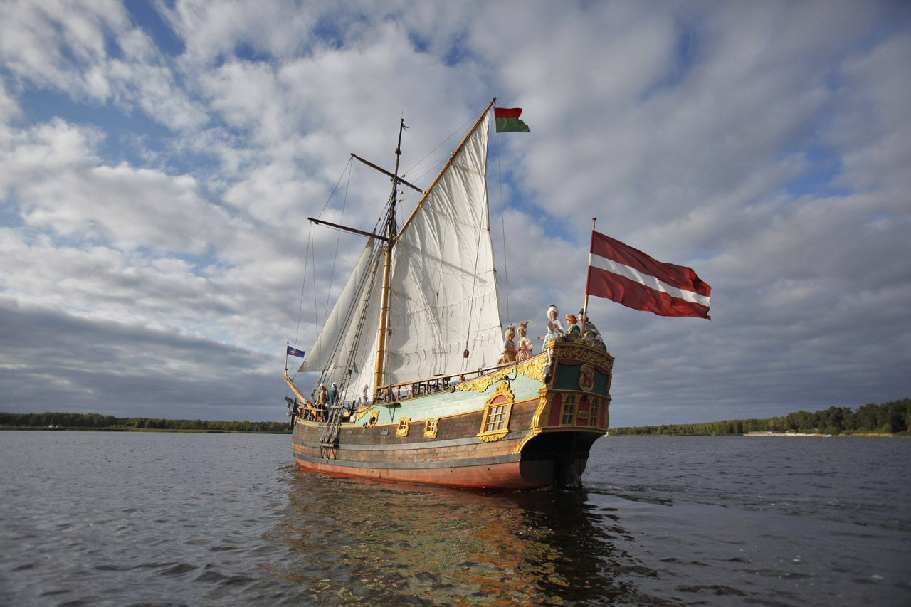 The sailing ship “Libava”